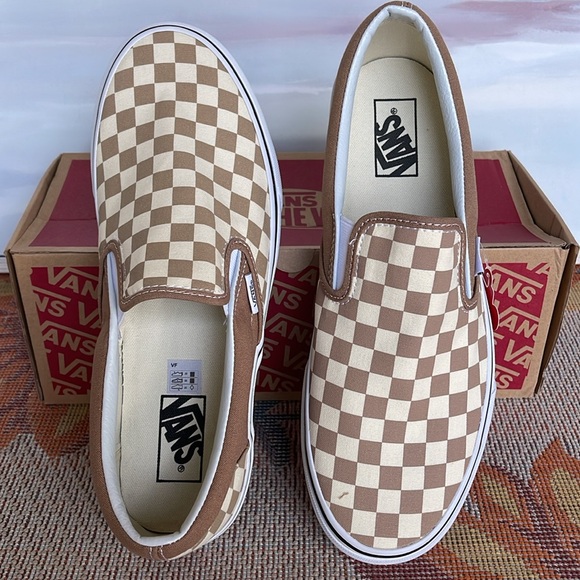 Vans Men’s Classic Slip-On
(Checkerboard)Tger's Eye/
VN0A38F7QTK Sneakers - Picture 12 of 16
